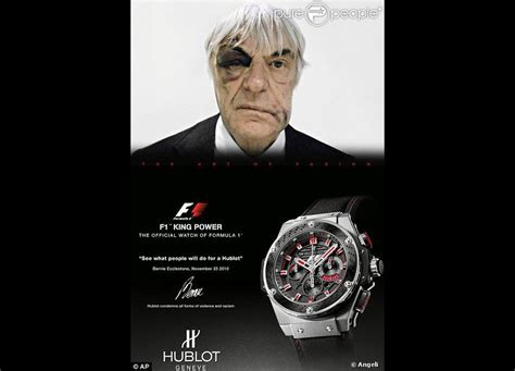 hublot ecclestone|Bernie Ecclestone ausgeraubt: „Sehen Sie, was Menschen für eine Hublot .